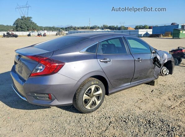 2HGFC2F64LH553891 2020 HONDA CIVIC Gray Задня права чверть