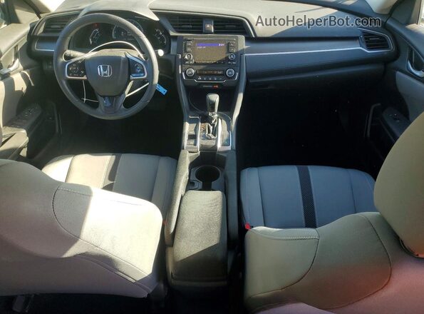 2HGFC2F64LH553891 2020 HONDA CIVIC Gray Вид панелі приладів