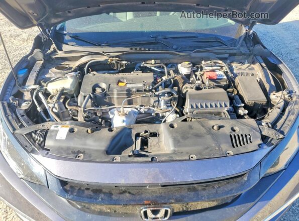 2HGFC2F64LH553891 2020 HONDA CIVIC Gray Вид задньої частини салону