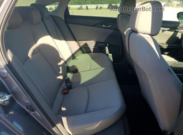 2HGFC2F64LH553891 2020 HONDA CIVIC Gray Вид задніх сидінь