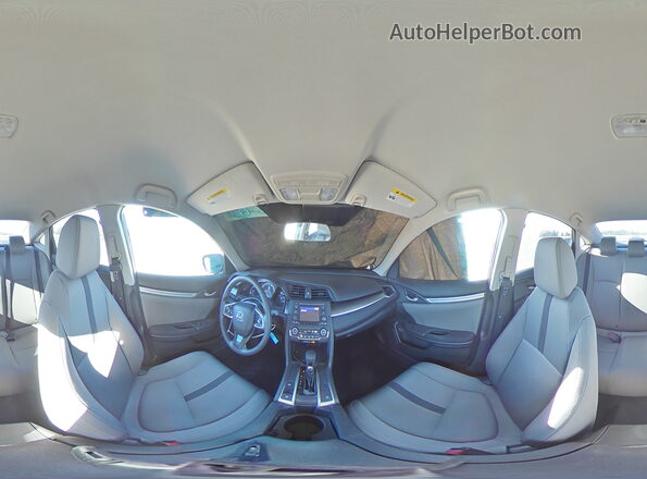 2HGFC2F64LH553891 2020 HONDA CIVIC Gray Панорамний вид салону 360°