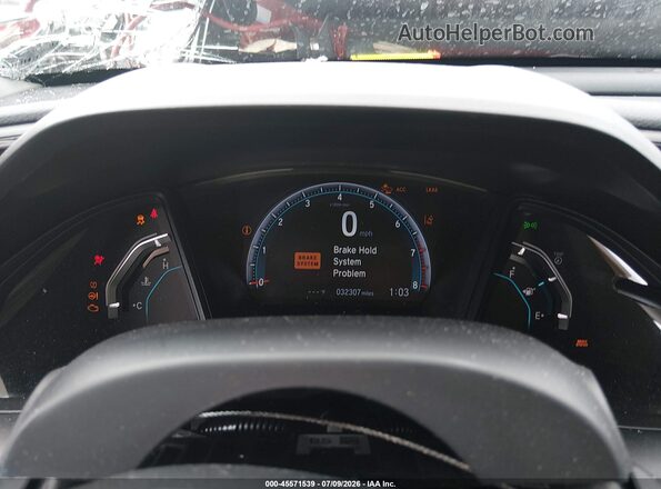 2HGFC2F64LH581657 2020 HONDA CIVIC Красный Вид задних сидений