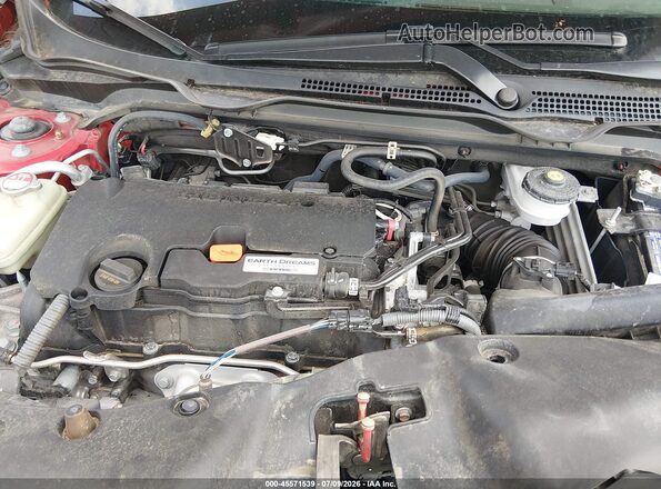 2HGFC2F64LH581657 2020 HONDA CIVIC Красный Вид сзади