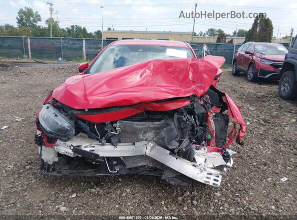 2HGFC2F64LH581657 2020 HONDA CIVIC Красный Вид спереди