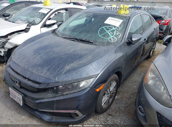 2HGFC2F64MH530015 2021 HONDA CIVIC Blue Передня ліва чверть