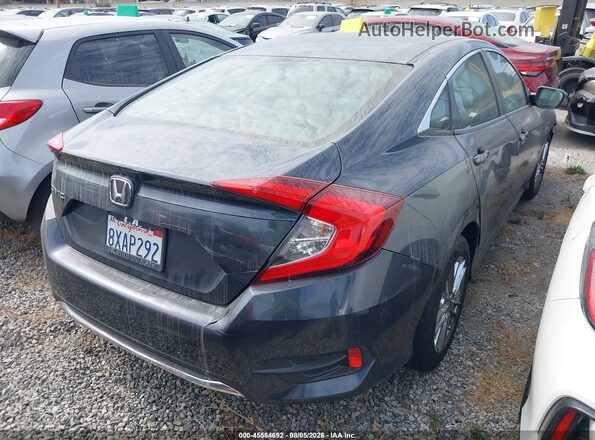 2HGFC2F64MH530015 2021 HONDA CIVIC Blue Задня права чверть