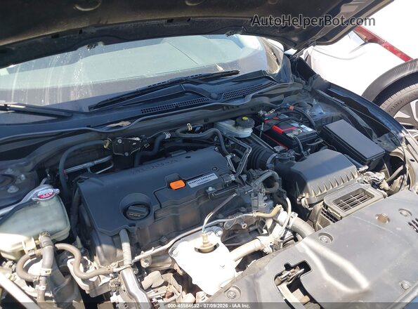 2HGFC2F64MH530015 2021 HONDA CIVIC Blue Вид ззаду