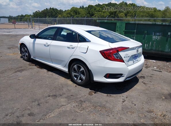 2HGFC2F64MH554475 2021 HONDA CIVIC White Rear left