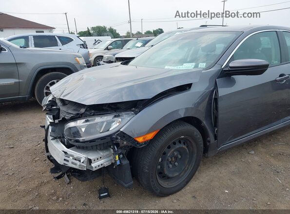 2HGFC2F64MH559935 2021 HONDA CIVIC Gray Front view
