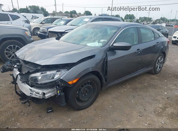 2HGFC2F64MH559935 2021 HONDA CIVIC Gray Front left