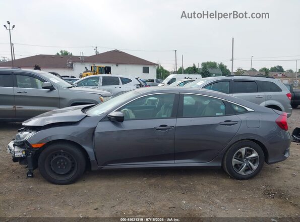 2HGFC2F64MH559935 2021 HONDA CIVIC Gray 360 interior view