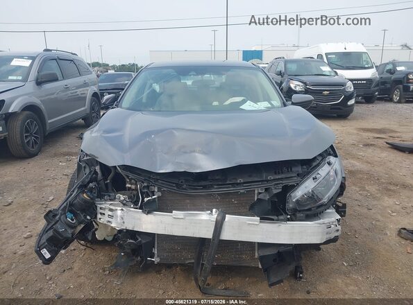 2HGFC2F64MH559935 2021 HONDA CIVIC Gray Instrument cluster view