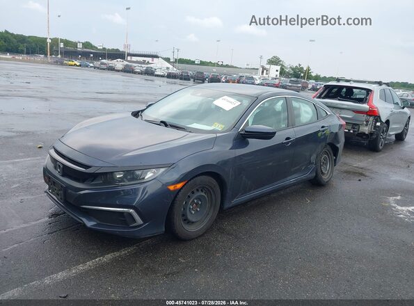 2HGFC2F65KH549024 2019 HONDA CIVIC Dark Blue Vista tres cuartos delantera izquierda