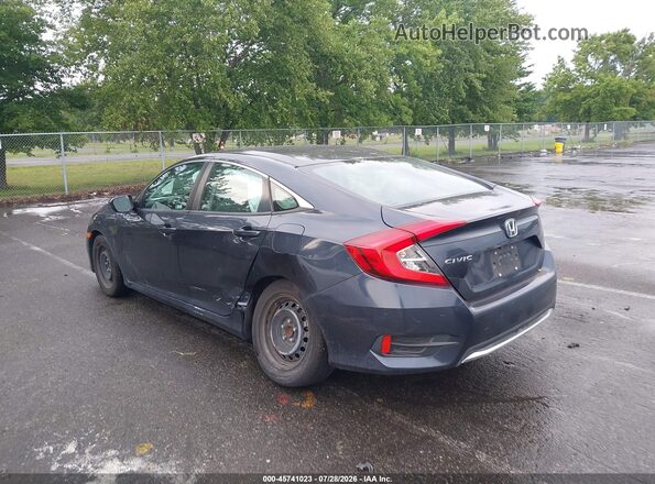 2HGFC2F65KH549024 2019 HONDA CIVIC Dark Blue Trasero izquierdo