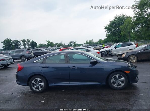 2HGFC2F65KH549024 2019 HONDA CIVIC Dark Blue Vista interior trasera