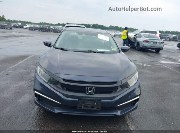 2HGFC2F65KH549024 2019 HONDA CIVIC Dark Blue Vista del cuadro de instrumentos