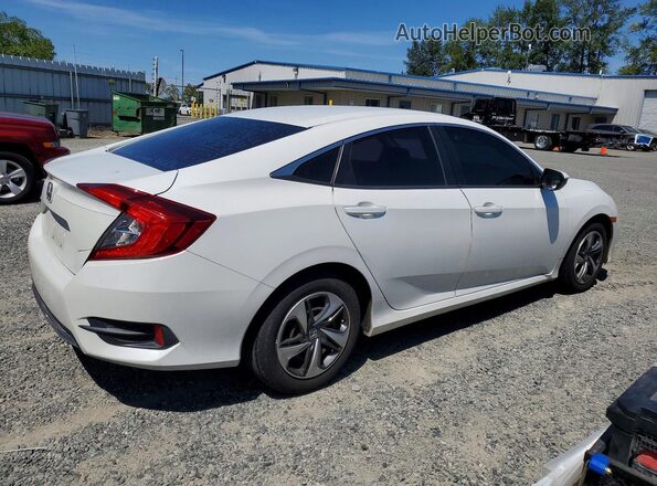2HGFC2F65KH601137 2019 HONDA CIVIC White Задня права чверть