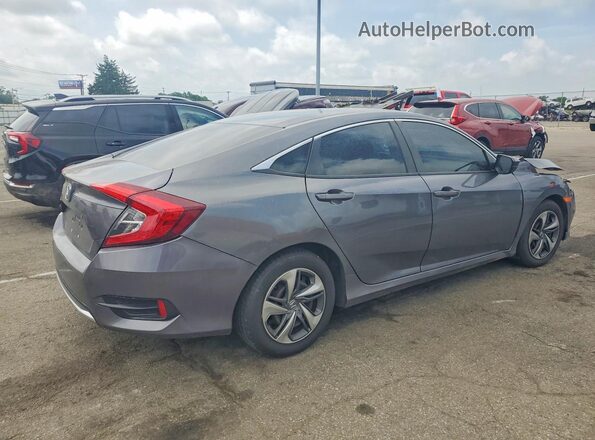 2HGFC2F65LH509124 2020 HONDA CIVIC Gray Tył prawy