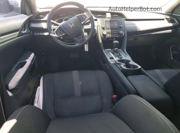2HGFC2F65LH590089 2020 HONDA CIVIC Silver Առջևի վահանակի տեսք