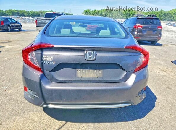 2HGFC2F65MH506807 2021 HONDA CIVIC Gray Vista trasera