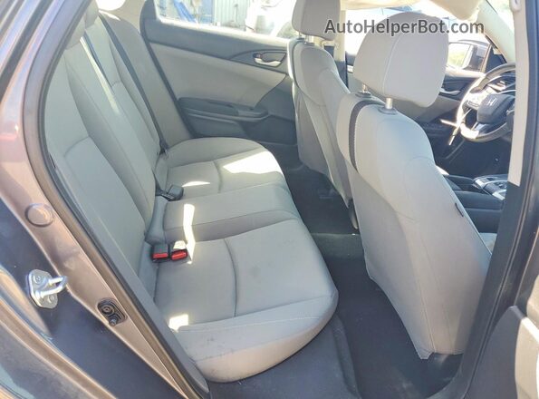 2HGFC2F65MH506807 2021 HONDA CIVIC Gray Vista de los asientos traseros