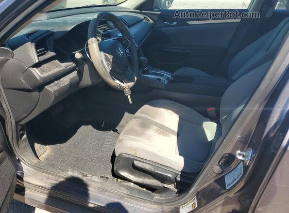 2HGFC2F65MH506807 2021 HONDA CIVIC Gray Vista interior delantera