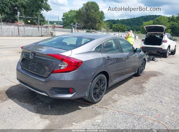 2HGFC2F65MH512039 2021 HONDA CIVIC Gray Trasero derecho