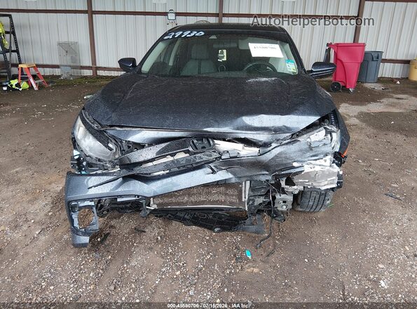 2HGFC2F65MH514020 2021 HONDA CIVIC Blue უკანა სალონის ხედი