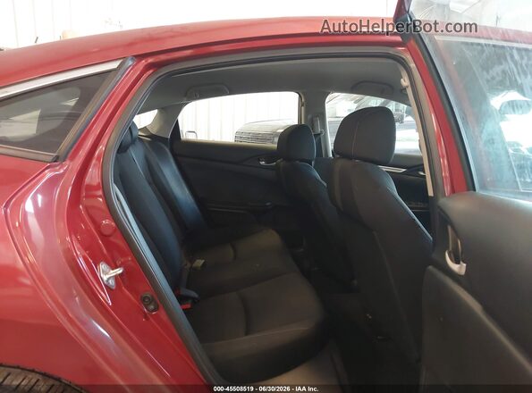 2HGFC2F65MH521887 2021 HONDA CIVIC Red Vista de la etiqueta del VIN