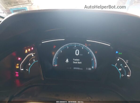 2HGFC2F65MH521887 2021 HONDA CIVIC Red Vista de los asientos traseros
