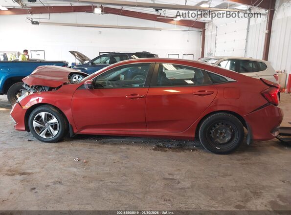 2HGFC2F65MH521887 2021 HONDA CIVIC Red Vista interior de 360 grados