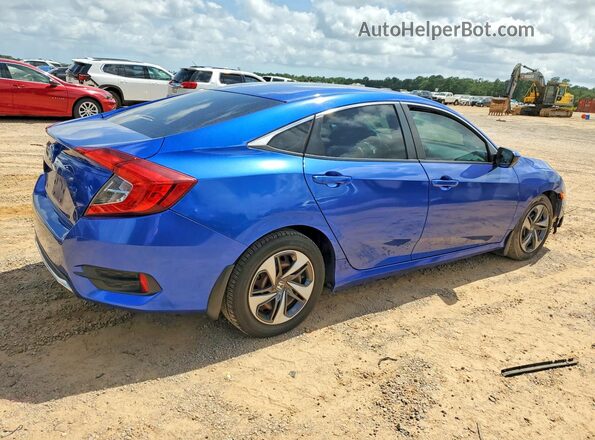 2HGFC2F65MH537698 2021 HONDA CIVIC Синий Задняя правая четверть