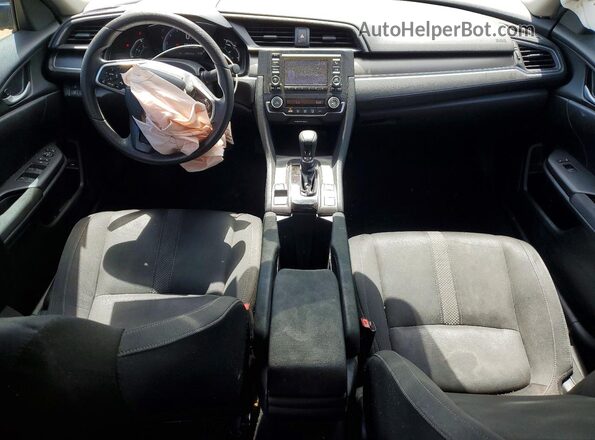2HGFC2F65MH537698 2021 HONDA CIVIC Синий Вид панели приборов