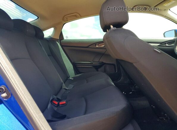 2HGFC2F65MH537698 2021 HONDA CIVIC Синий Вид задних сидений