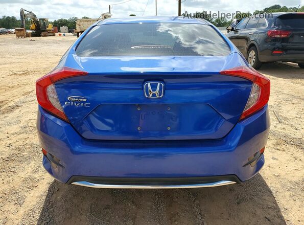2HGFC2F65MH537698 2021 HONDA CIVIC Синий Вид сзади