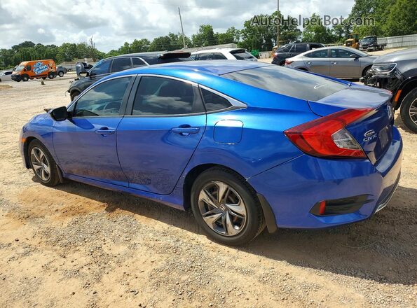 2HGFC2F65MH537698 2021 HONDA CIVIC Синий Задняя левая четверть