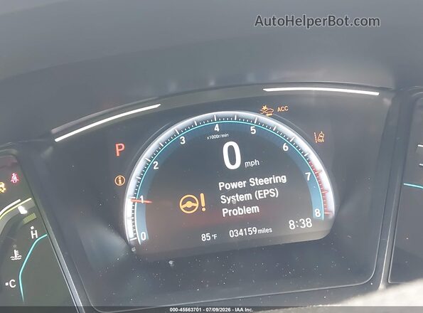 2HGFC2F65MH544117 2021 HONDA CIVIC Серебряный Вид задних сидений
