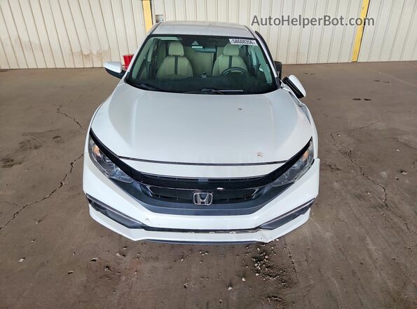 2HGFC2F65MH551813 2021 HONDA CIVIC Белый Вид спереди