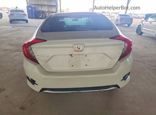 2HGFC2F65MH551813 2021 HONDA CIVIC Белый Вид сзади