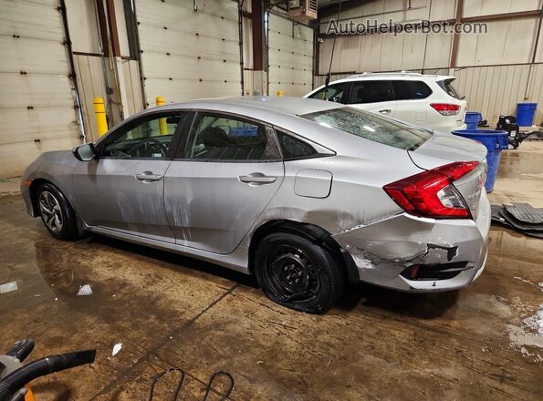 2HGFC2F65MH558292 2021 HONDA CIVIC Silver Задня ліва чверть