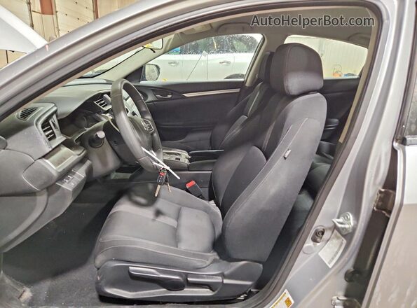 2HGFC2F65MH558292 2021 HONDA CIVIC Silver Вид салону спереду