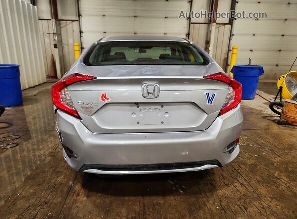 2HGFC2F65MH558292 2021 HONDA CIVIC Silver Вид ззаду