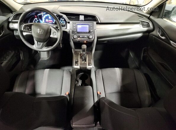 2HGFC2F65MH558292 2021 HONDA CIVIC Silver Вид панелі приладів