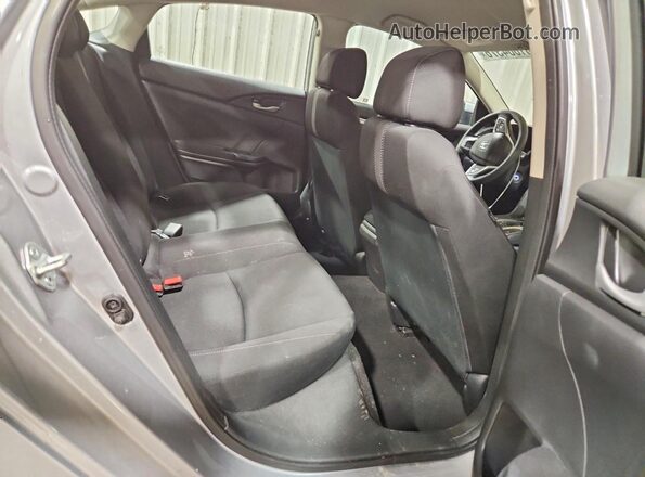 2HGFC2F65MH558292 2021 HONDA CIVIC Silver Вид задніх сидінь