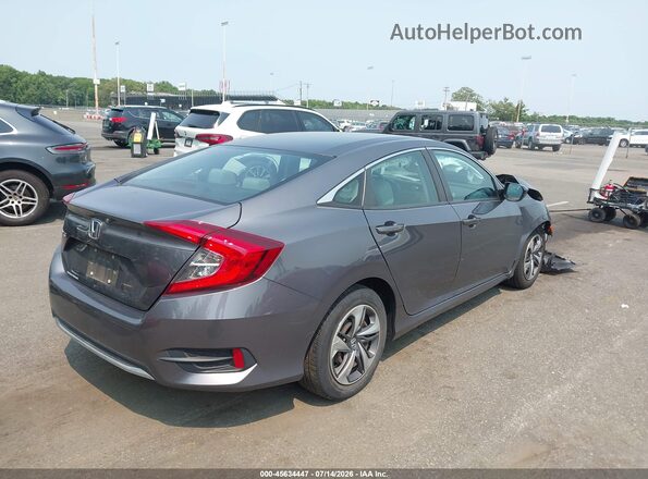 2HGFC2F65MH559961 2021 HONDA CIVIC Gray Tył prawy