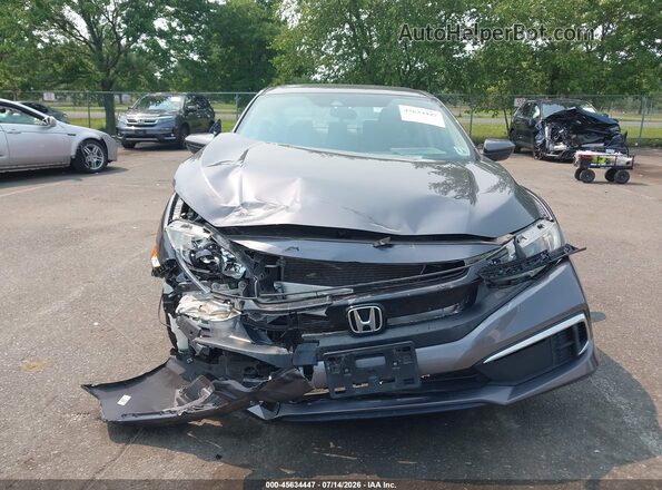 2HGFC2F65MH559961 2021 HONDA CIVIC Gray Widok z przodu
