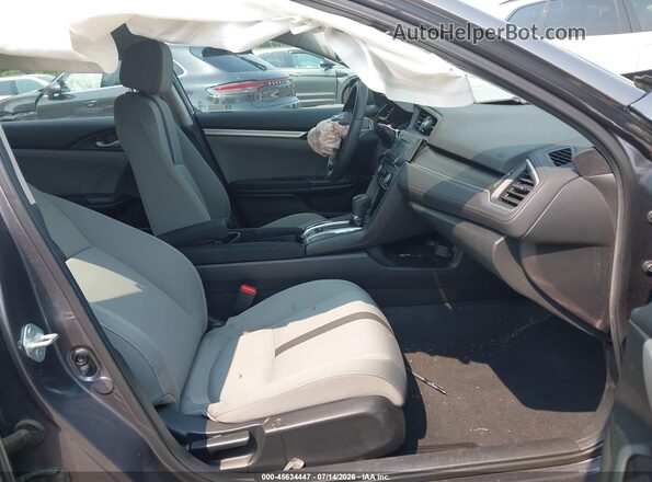 2HGFC2F65MH559961 2021 HONDA CIVIC Gray Widok wnętrza z przodu