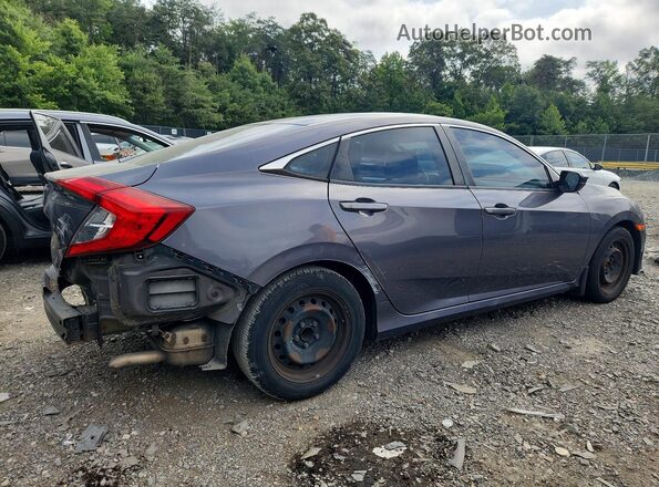 2HGFC2F66GH550867 2016 HONDA CIVIC Gray Tył prawy