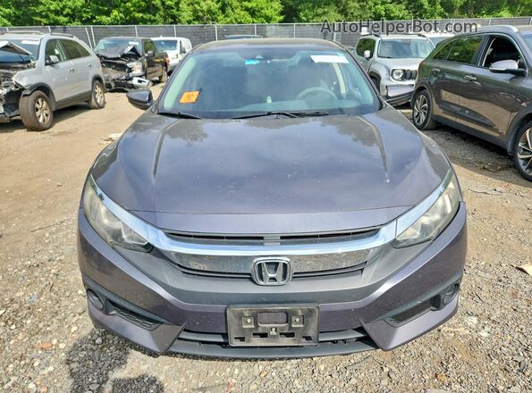 2HGFC2F66GH550867 2016 HONDA CIVIC Gray Widok z przodu
