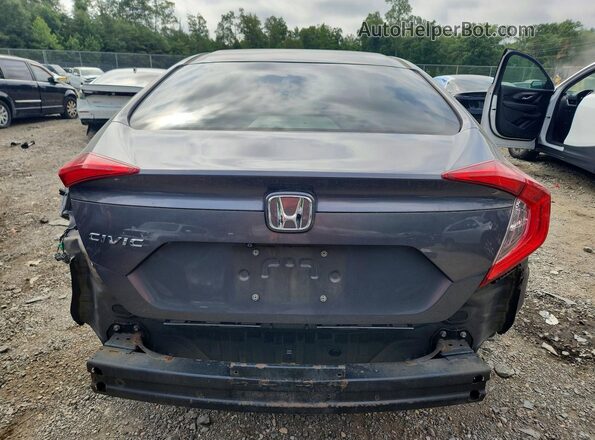 2HGFC2F66GH550867 2016 HONDA CIVIC Gray Widok z tyłu
